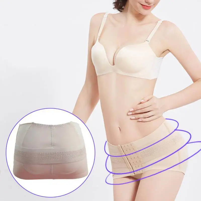 

1pc 2 Colors Women Hip-Up Pelvis Correction Belt Belt Post Pregnancy Belly Slimming Pelvic Shaper Soft Postpartum Abdomen Belt