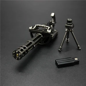 16 scale m134 gatling machine gun alloy model weapon toys barrel rotatable for 12 action figure cannot shooting free global shipping
