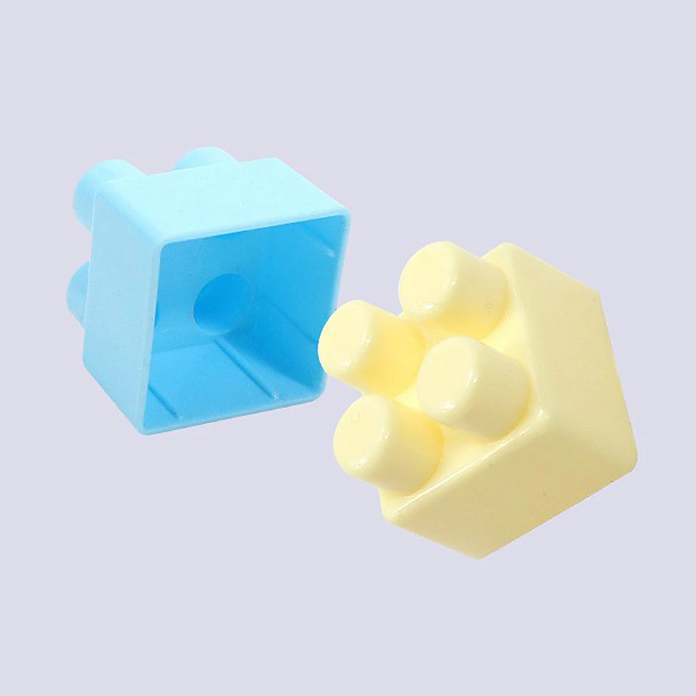 

DIY Building Blocks Bulk Sets 100pcs Colored Mini Bricks Assembly Train Animals Digital Puzzle Toys for Kids Mini Blocks