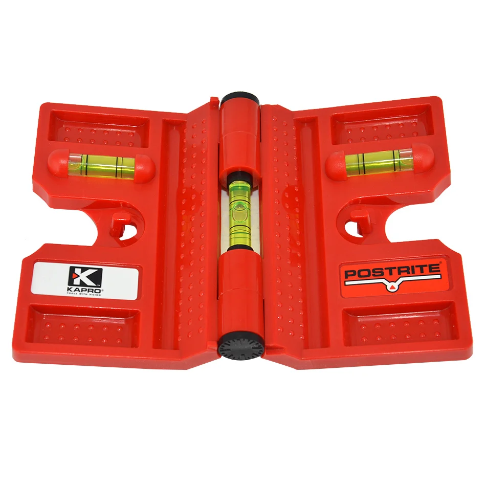 Складной цилиндр KAPRO миниатюрный спиртовой уровень линейка для трубопроводов с