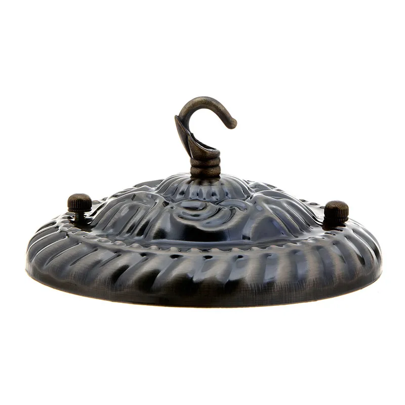 Потолочный светильник основание для лампы винтажный подвесной с узором розы