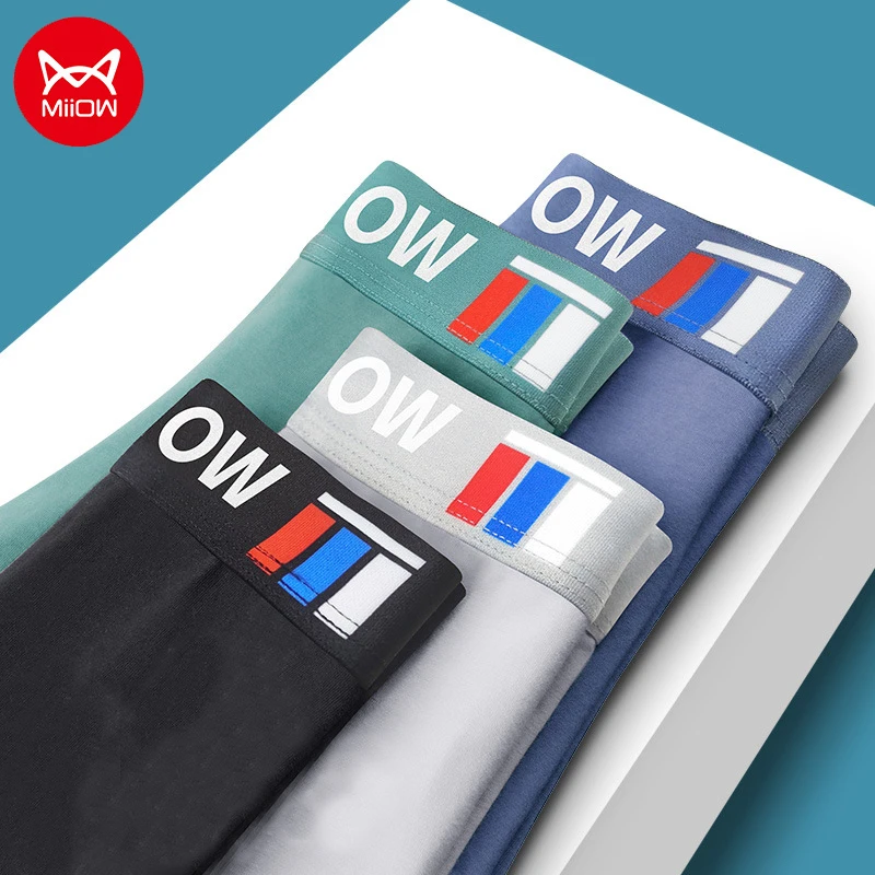 

3 шт., мужские графеновые трусы-боксеры