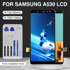 Дисплей Catteny A530 для Samsung Galaxy A8 2018, ЖК-дисплей с сенсорной панелью и дигитайзером в сборе, сменный экран A530F A530NS с инструментами