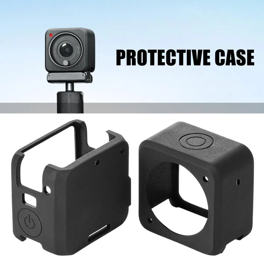 DJI Action 2 Silicone Protective Case Wear-Resistant Scratch-Resistant Shell Cover Mini Protective Case For DJI Action 2 Camera