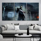 3 шт. Майкл Майерс Хэллоуин из игры дневного света плакаты, постеры холст искусство для домашнего декора