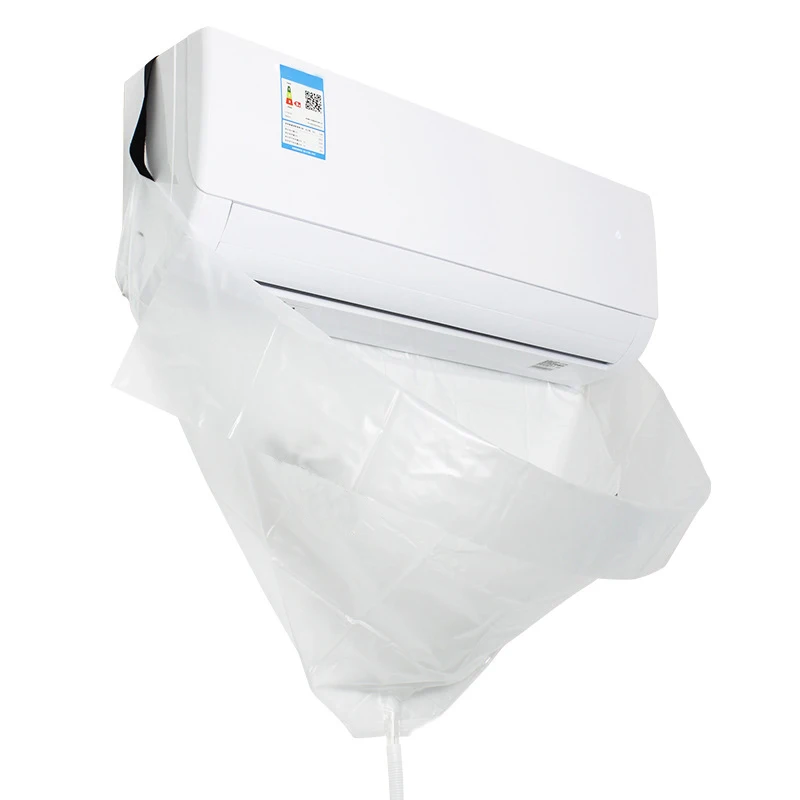 

Air Conditioner Waterproof Cleaning Cover Dust Washing Protector Air Conditioner Water Receiving Cover HANW88