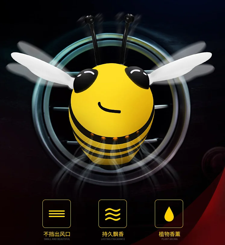 

Creative Bees air freshener ventilation outlet interior perfume spray vehicle perfume for Toyota has viz, yaris, corolla, crown