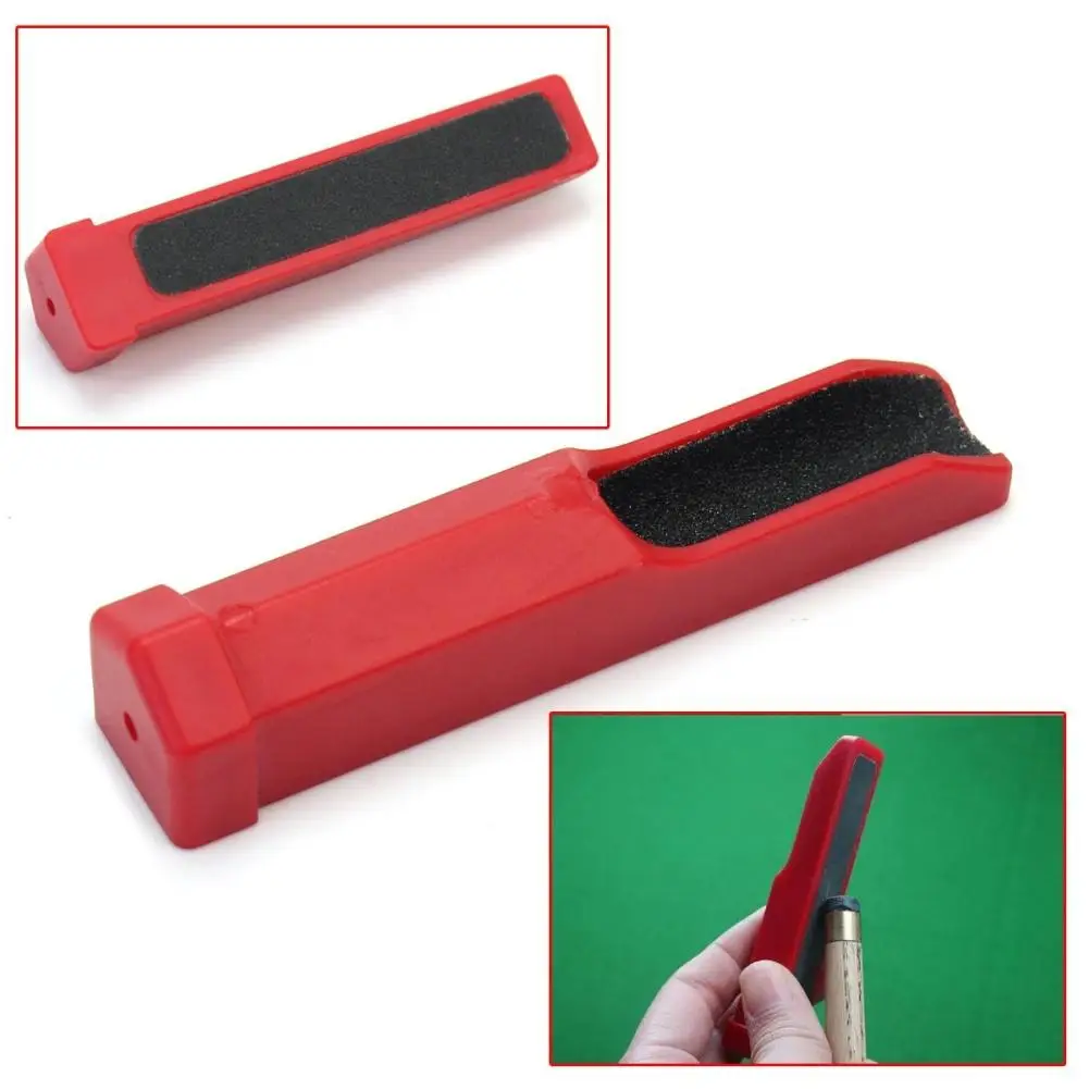 

Snooker Billiard Pool Cues Tip Shaper Trimmer Double-Side Stick Shaper Grinding Repair Tool