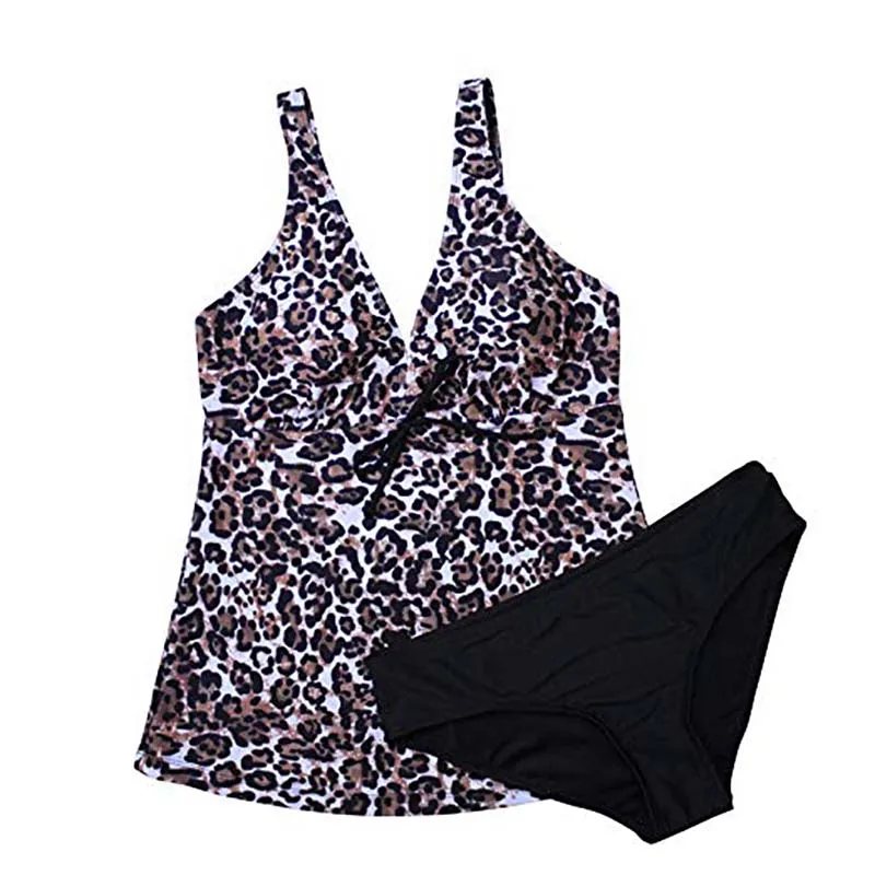 2019 Vintage Print Plus size Swimwear XXXL Women Ruched Tummy Control Swimsuit Skirt Female Bathing Suit Shorts Monokini Dress | Спорт и