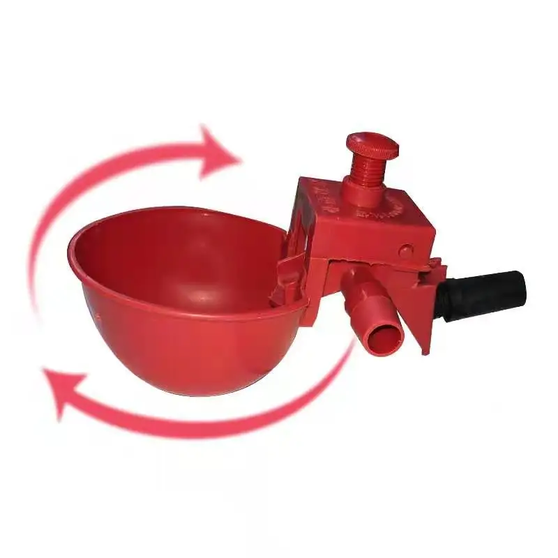 10Pcs Chicken Drinker Cups Red Hens Quail Birds Waterer Bowls Automatic Poultry Coop Feeder Nipple Farm Animal Supplier |