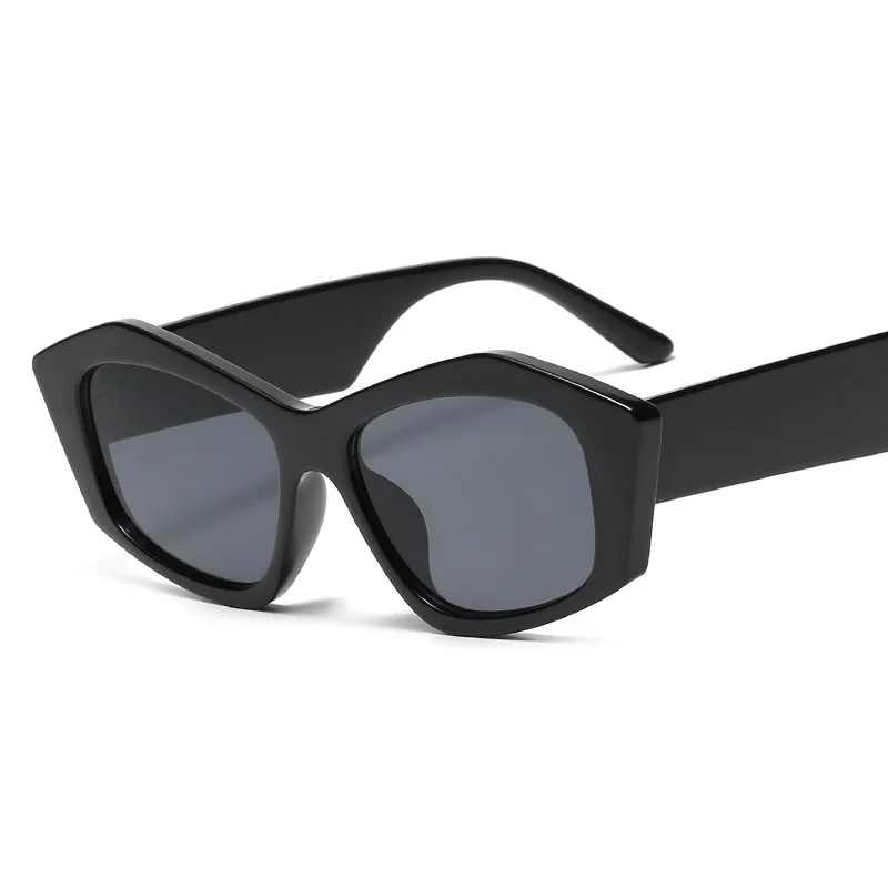 

Солнечные очки в большой оправе UV400 для мужчин и женщин, брендовые дизайнерские солнцезащитные аксессуары «кошачий глаз» в винтажном стиле, с защитой от ультрафиолета