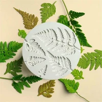 kitchen cookie mold mimosa leaf cake mold fondant mousse cake diy tools flower wedding baking mold pastry moulds white