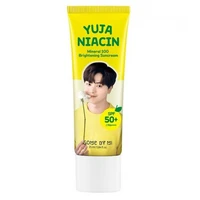 some by mi yuja niacin mineral 100 brightening suncream spf50pa 25ml facial whitening body sunscreen skin protective