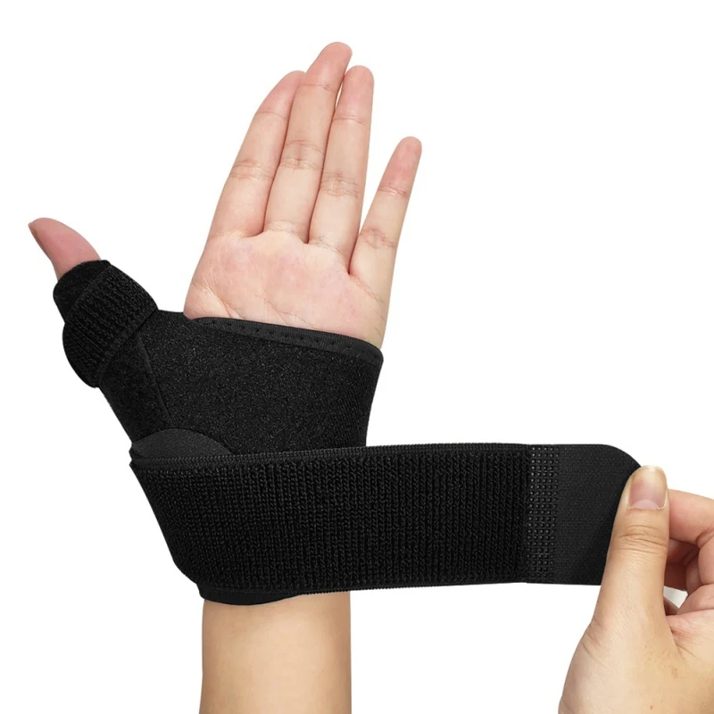 

1 pcs Adjustable Sport Wrist Thumb Support Soft Breathable Sprains Protector Pain Relief Thumb Wrist Stabilizer Immobilizer