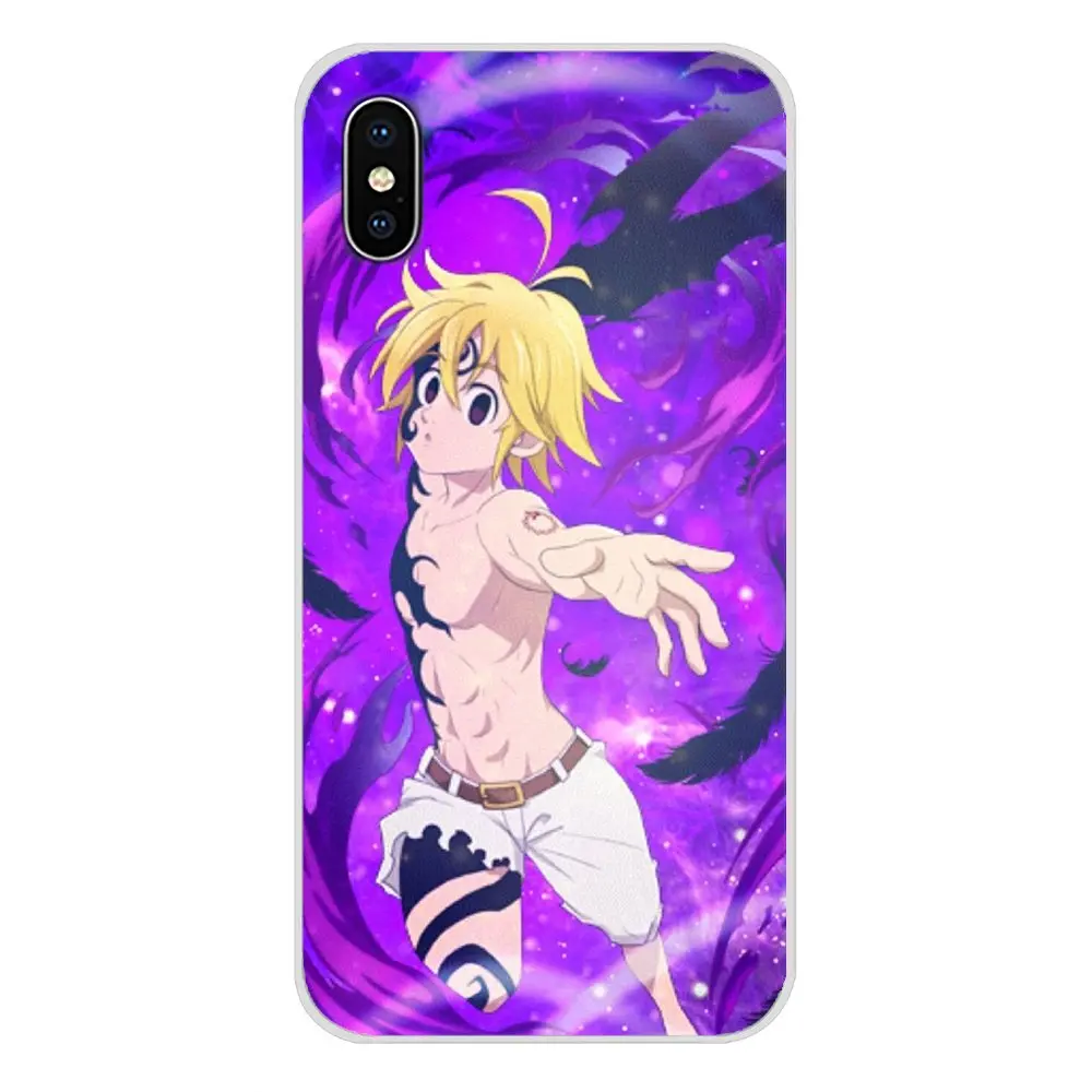 Мелиода из семи смертных грехов чехол для сотового телефона Samsung Galaxy S3 S4 S5 Mini S6 S7