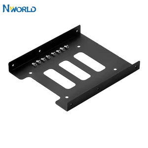 Металлический кронштейн Nworld 10 шт.лот для жесткого диска 2,5-3,5 дюйма SSD HDD, конвертер, адаптер, держатель для жесткого диска, корпус