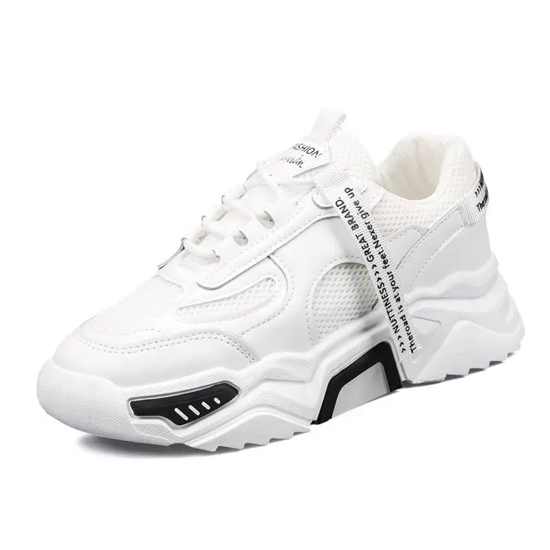 

The new spring 2020 fashion women's shoes sneakers show high running shoes platform comfortable breathable trend