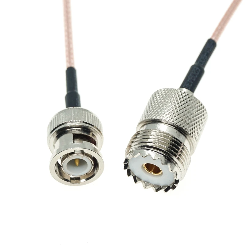 BNC Male к UHF PL259 SO239 Female plug Jumper Pigtail FPV RG316 коаксиальный кабель | Строительство и ремонт