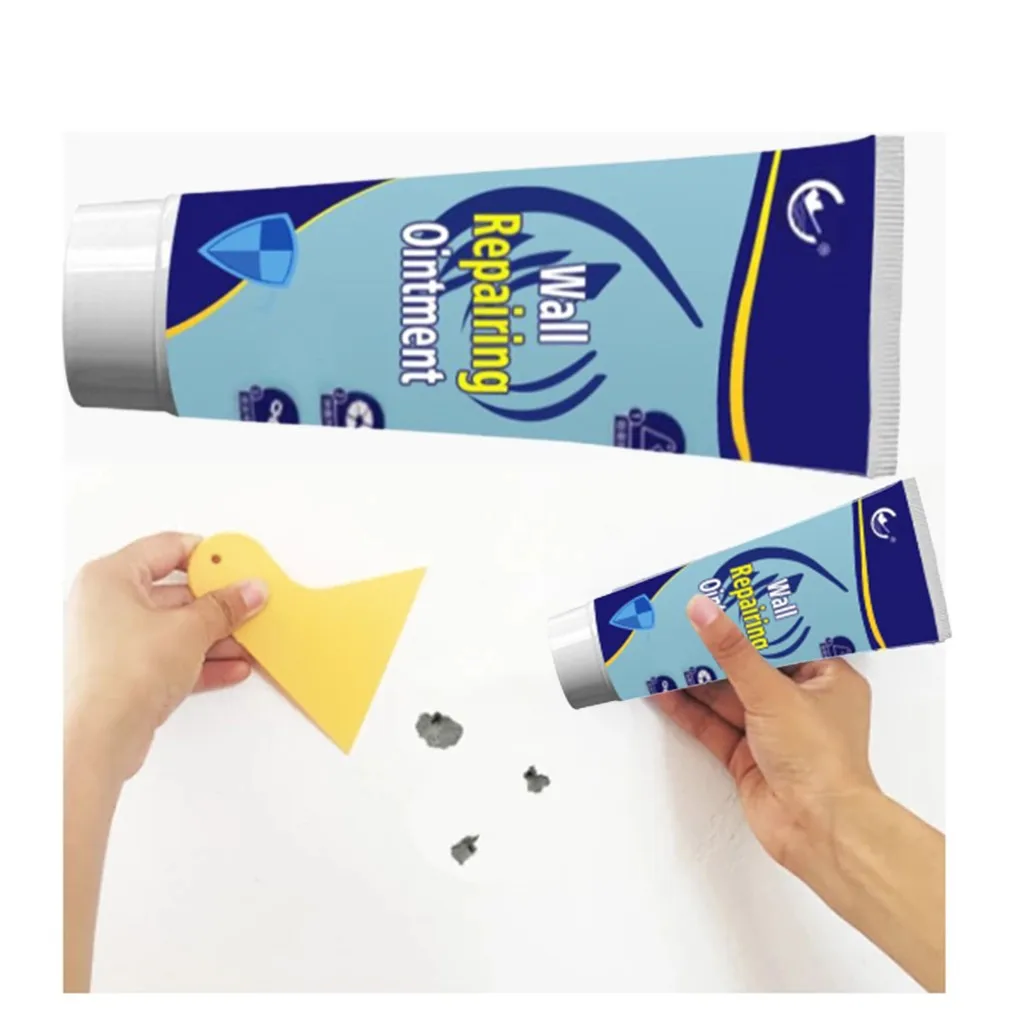 Восстанавливающий крем для стен белый латексный ремонта водостойкий трещины на