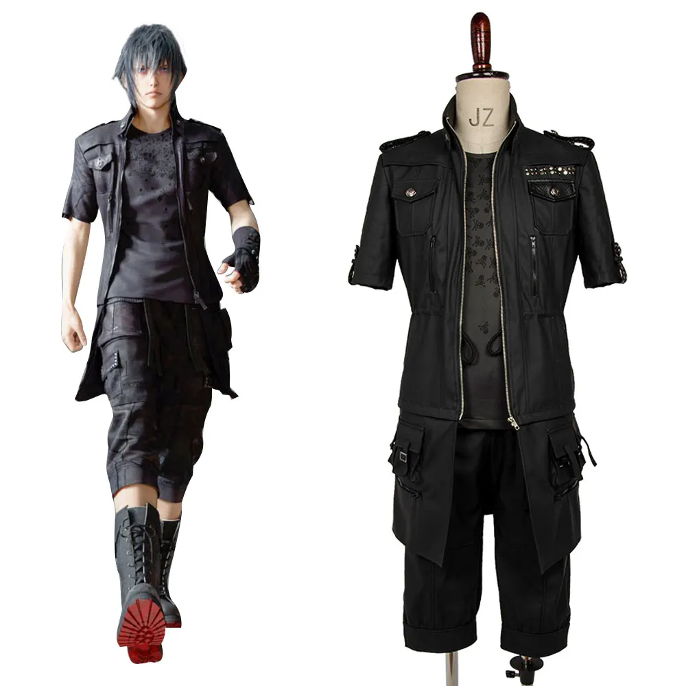 (В наличии) финальная Косплэй фантазия XV Noctis Lucis резца одежды Рождественский
