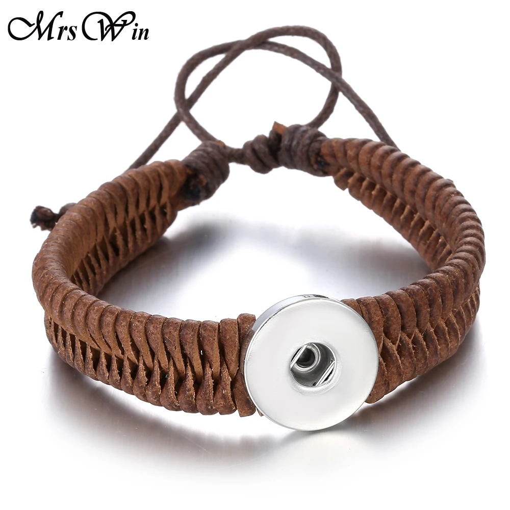 Новинка 2019 оснастка ювелирное изделие кнопка браслет для женщин и мужчин