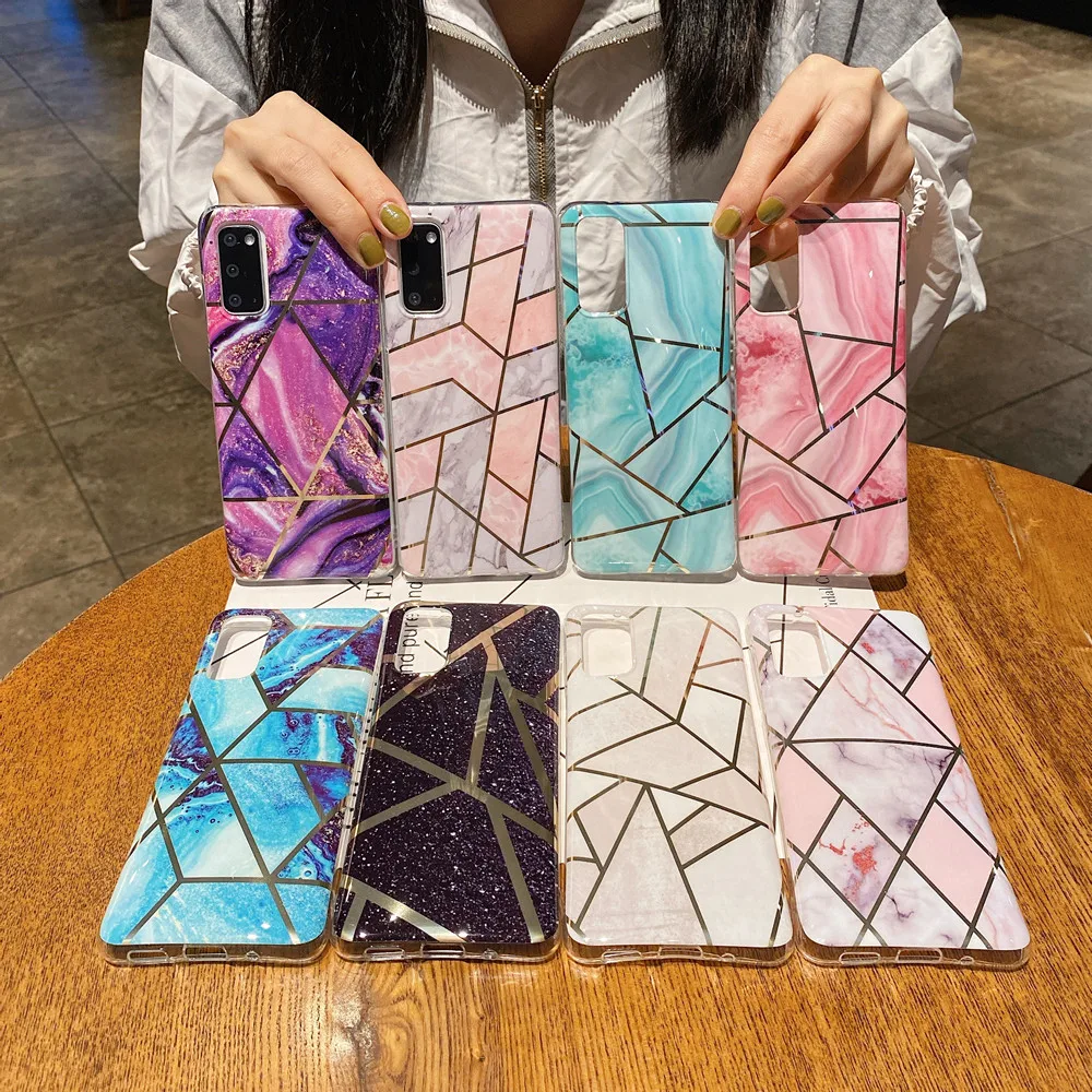 case for samsung galaxy s20 fe faith note 20 ultra lite s10 s8 s9 plus a314170517121s plating marble soft imd cover free global shipping