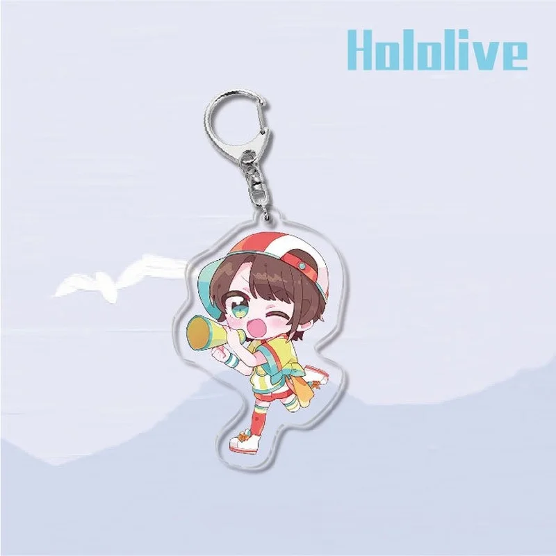 Hololive женский аниме брелок для ключей мужской мультяшный модный Ookami Mio унисекс