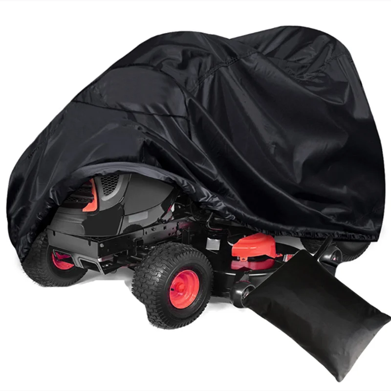 

170x61x117cmWaterproof Lawn Mower Cover Tractor Grill Cover UV Protection Garden Yard Mower Overlay All-Purpose Covers