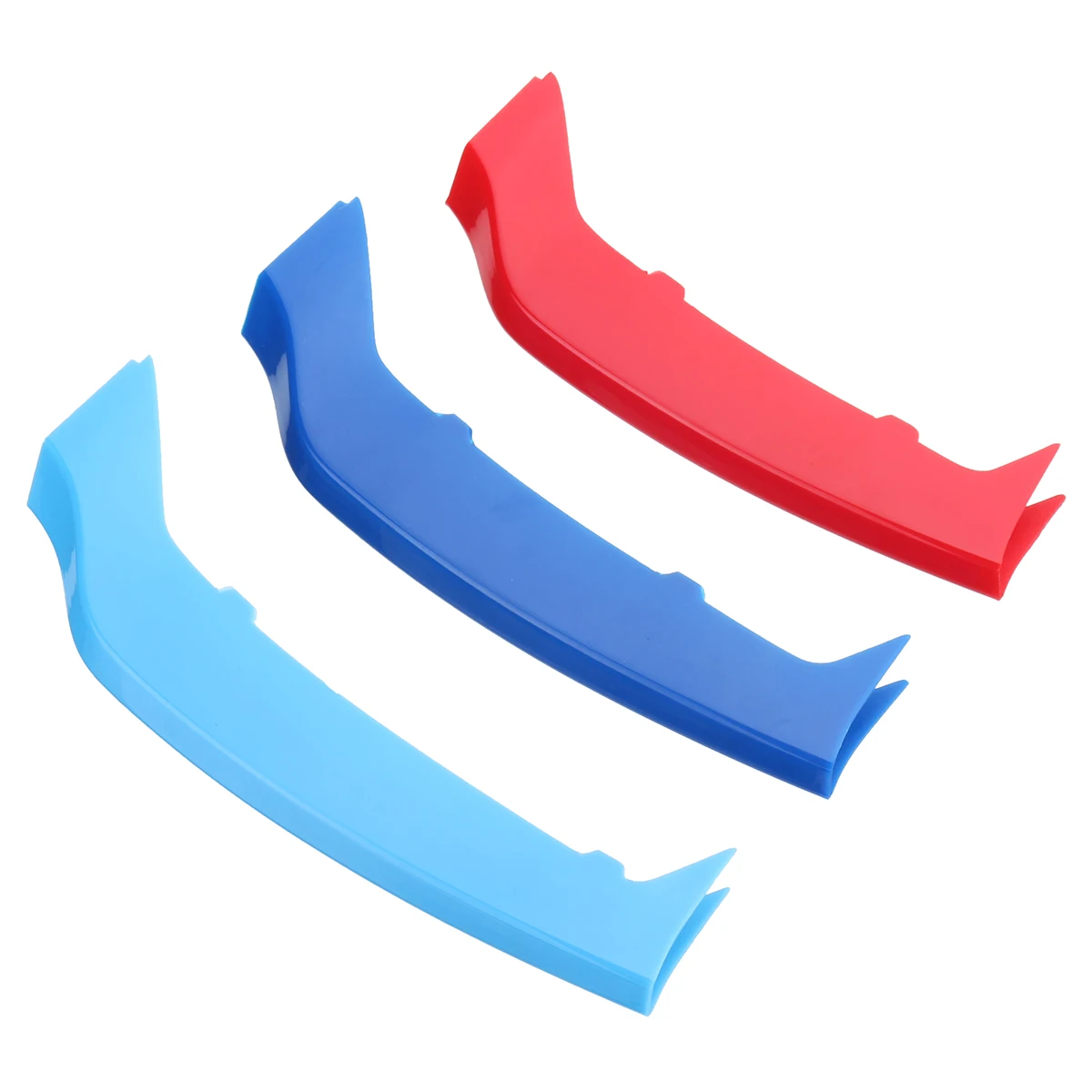 3 шт. Трехцветная Пластиковая передняя Центральная решетка радиатора для BMW 4