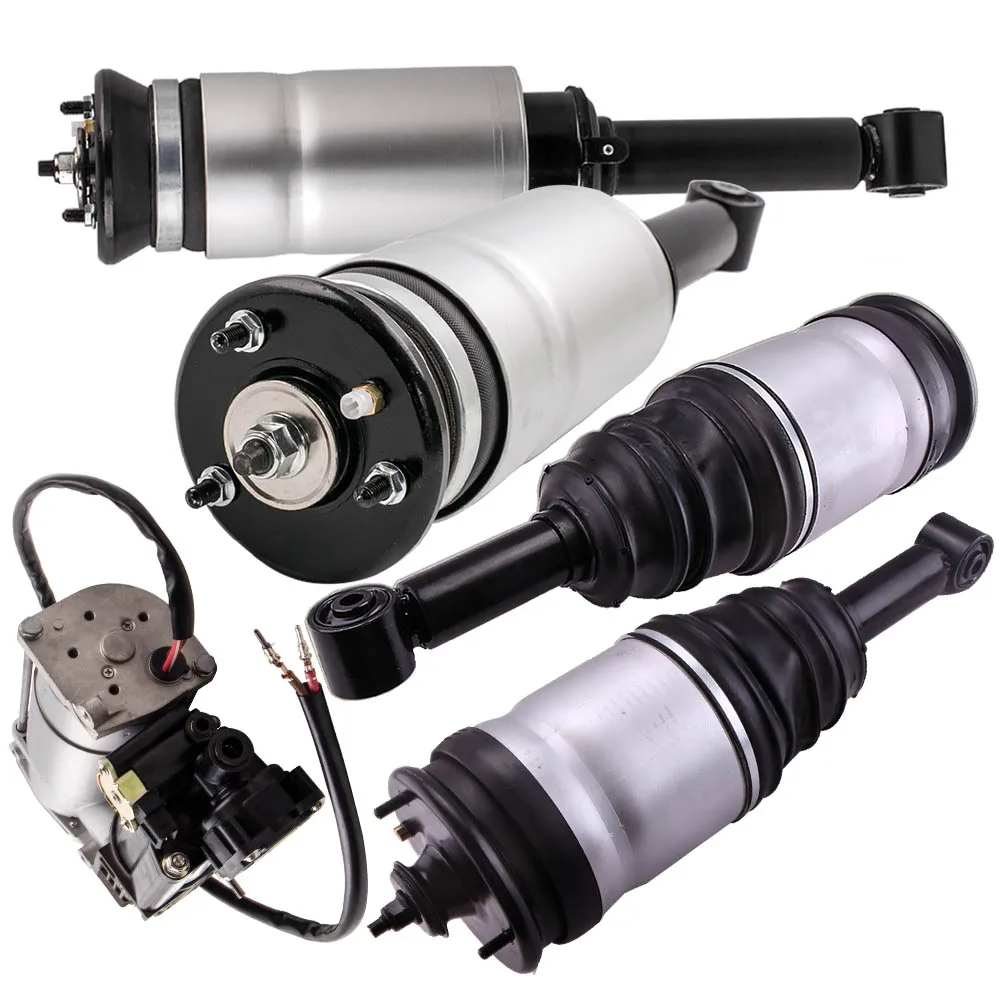 & Front Rear Air Suspension Spring Fit For Range Rover Lr4 All Engines 2010-14 Rql000014 Rpd501090 Lr014194