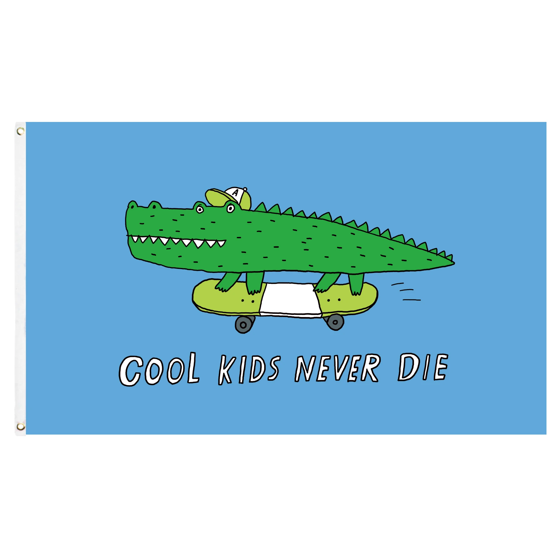 

60x90cm/90x150cm Cool Kids Never Die Flag 2x3ft/3x5ft Custom Outdoor Decorate Banner