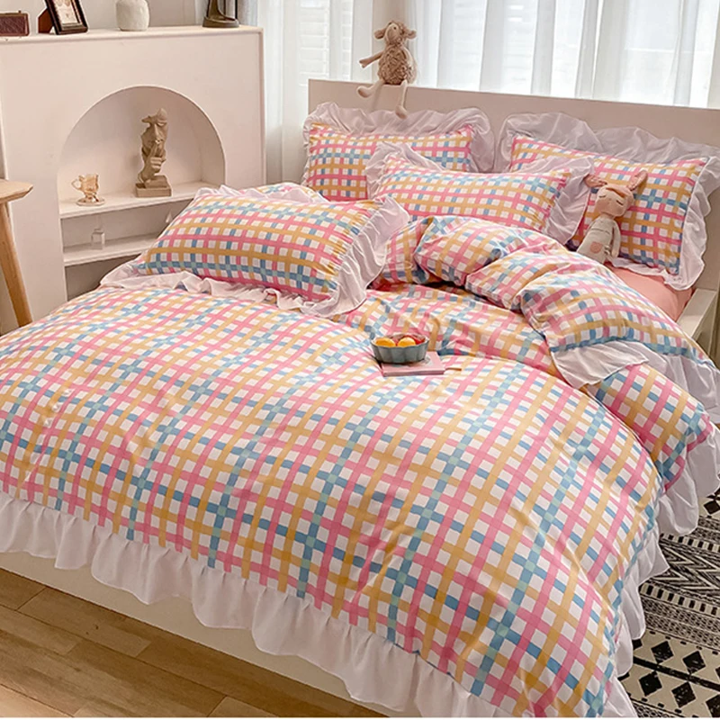 Комплект постельного белья из микрофибры 3/4 шт. | Дом и сад