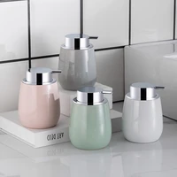 ceramic liquid soap dispenser bathroom hand sanitizer ceramic shampoo bottle pressing shower gel dispensers bathroom accessories