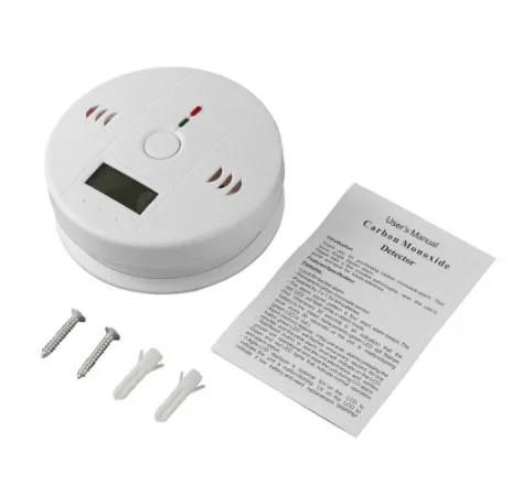 

Датчик угарного газа CO, Предупреждение ный детектор угарного газа, с ЖК-дисплеем