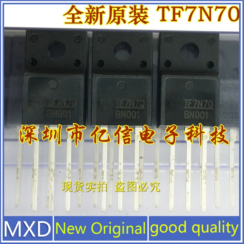 

5Pcs/Lot New Original TF7N70 AOTF7N70 7A700V Import Field Effect Mos Tube Good Quality