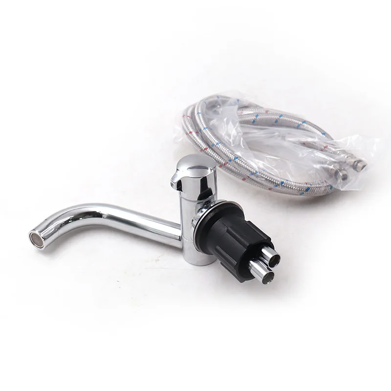 Складной смеситель для водопроводной системы RV с электрическим