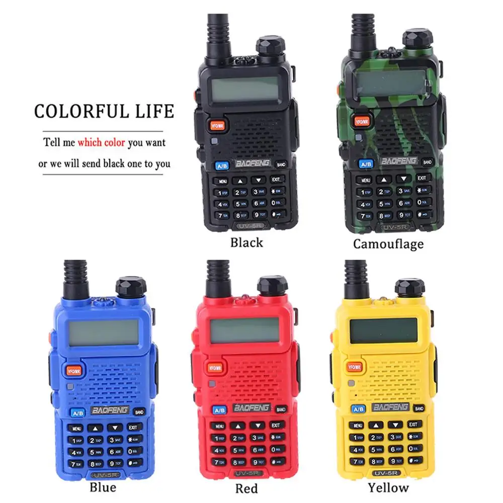 Портативная рация Baofeng UV5R 5 Вт VHF UHF | Мобильные телефоны и аксессуары