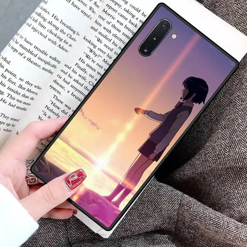 

Japanese Anime Your Name Phone Cases For Samsung Galaxy S8 S9 S10 Plus S10E Note 3 4 5 6 7 8 9 10 Pro Lite cover