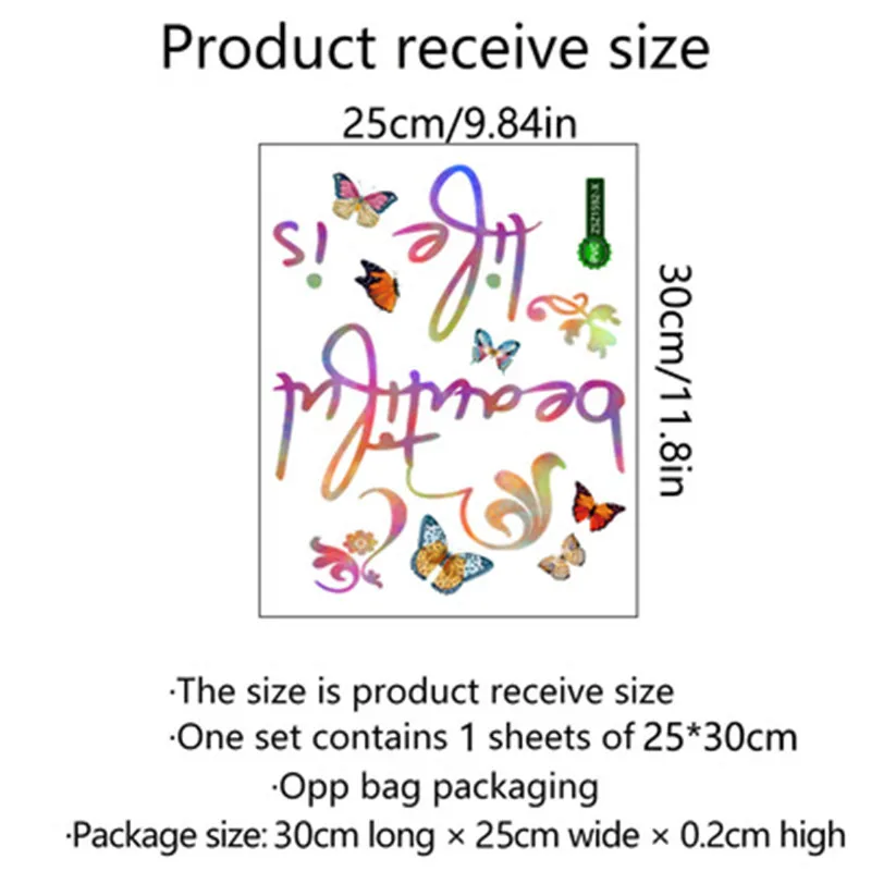 Жизнь-это красивая бабочка вдохновляющие Наклейка на стену с цитатами винил