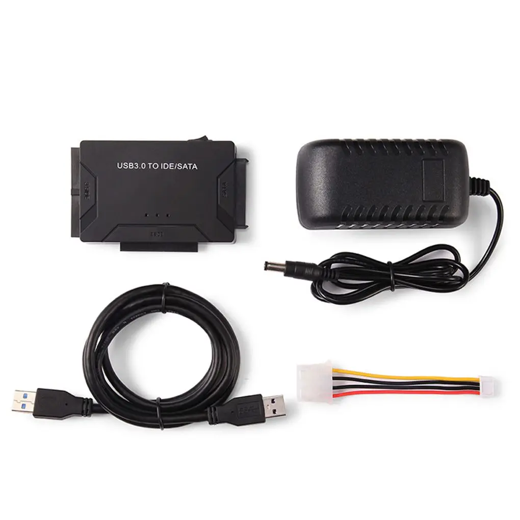 

Hard Disk Universal Adapter Converter USB3.0 to SATA / IDE External Three Hard Disk Drives 1 Drive 3 500MB/S