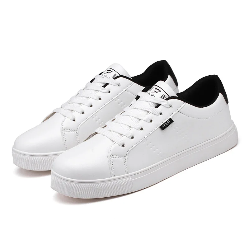 

New Men's Sneakers Fashion Students Lightweight Breathable Casual Shoes Summer Korean White Shoes Mujer Zapatos Size 39-44