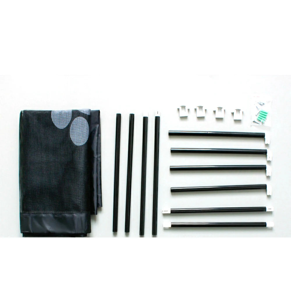 

New Dog Footprint Cat Screen Window Door Pet Door Safety Lockable Magnetic Screen Outdoor Dog Cat Bite-proof Window Door House