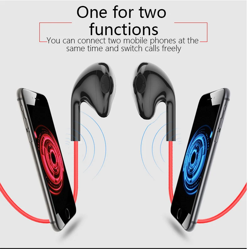 UTHAI D05 Bluetooth 4,1 Гарнитура для спорта и бега, беспроводные наушники с шейным ремешком, стереомузыка с микрофоном для смартфона