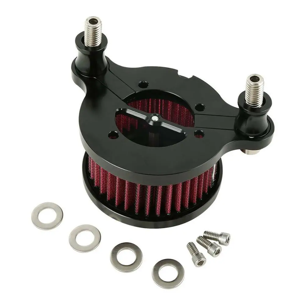 Воздухозаборный фильтр для мотоцикла Harley Sportster 48 72 XL883 XL1200 2004 2016|air cleaner intake filter|air