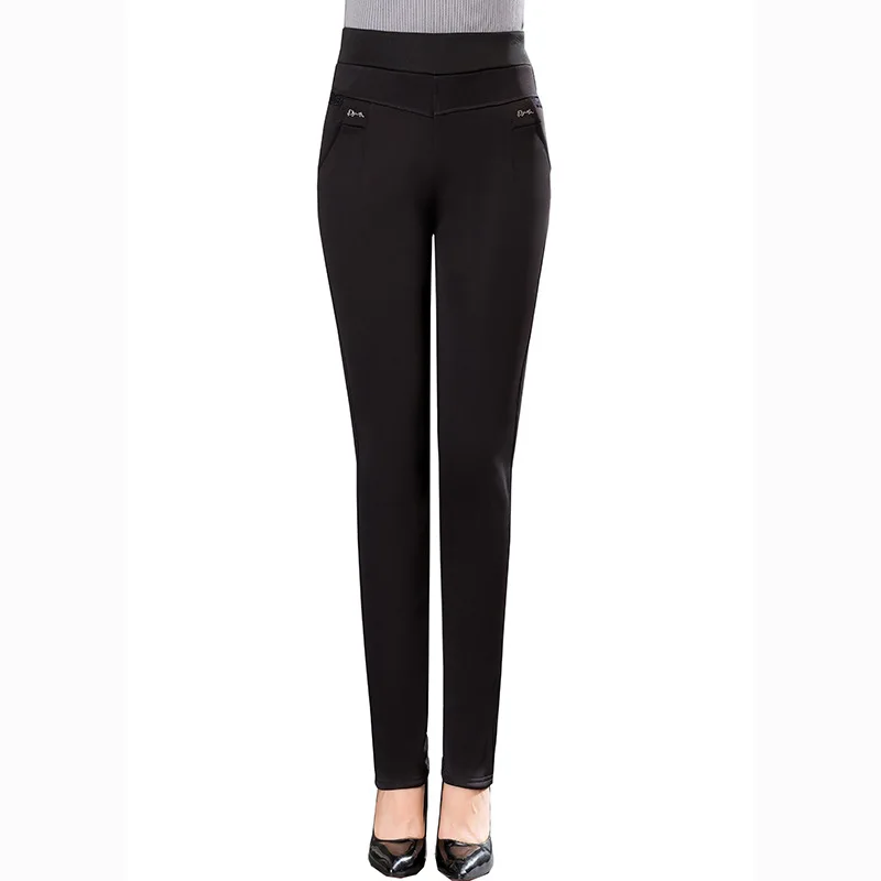 Брюки MISSMEOW женские с высокой талией эластичные большого размера 5xl|Брюки| |