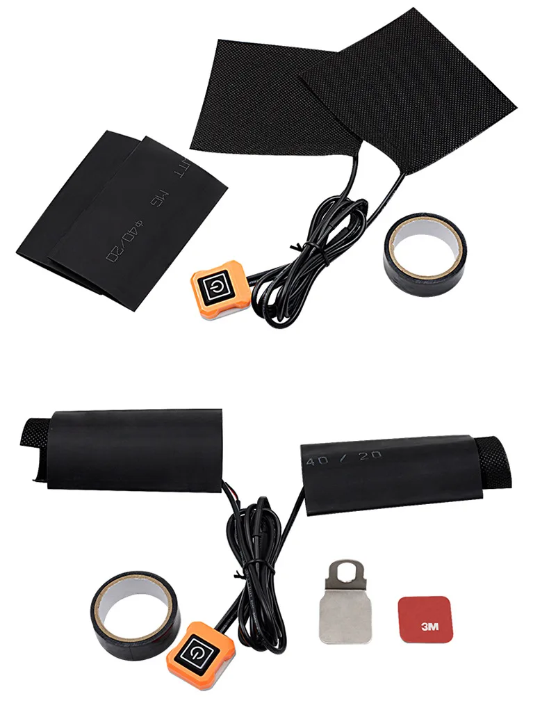 1 пара мотоциклетных рулей электрическая Горячая ручка для нагрева мотоцикла