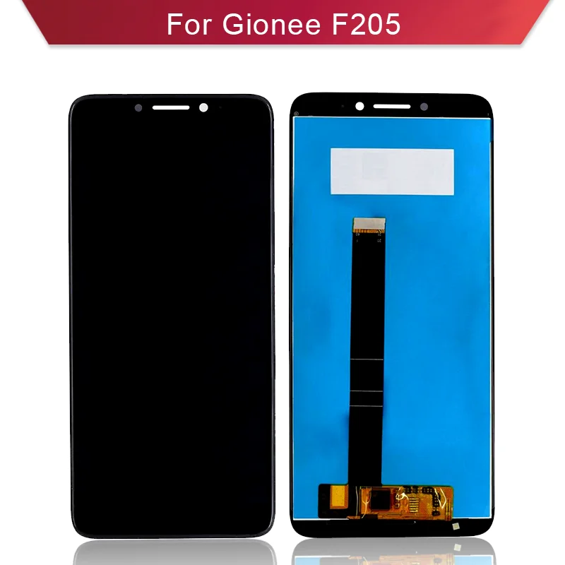 BKparts 100% протестирован для Gionee F205 F205L ЖК дисплей сенсорный экран стекло дигитайзер