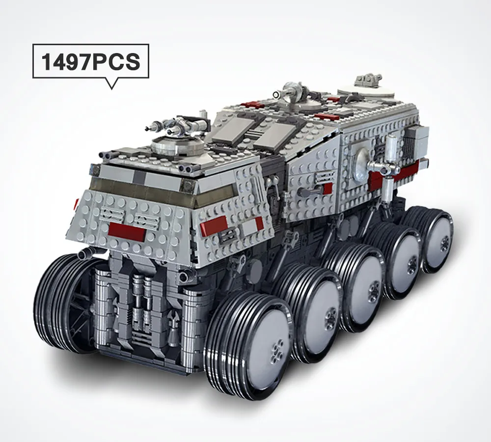 

Star Space Series New UCS Interstellared Chariot Model Building Block Vehicle Bricks Kids DIY Car Toys children Xmas Gifts