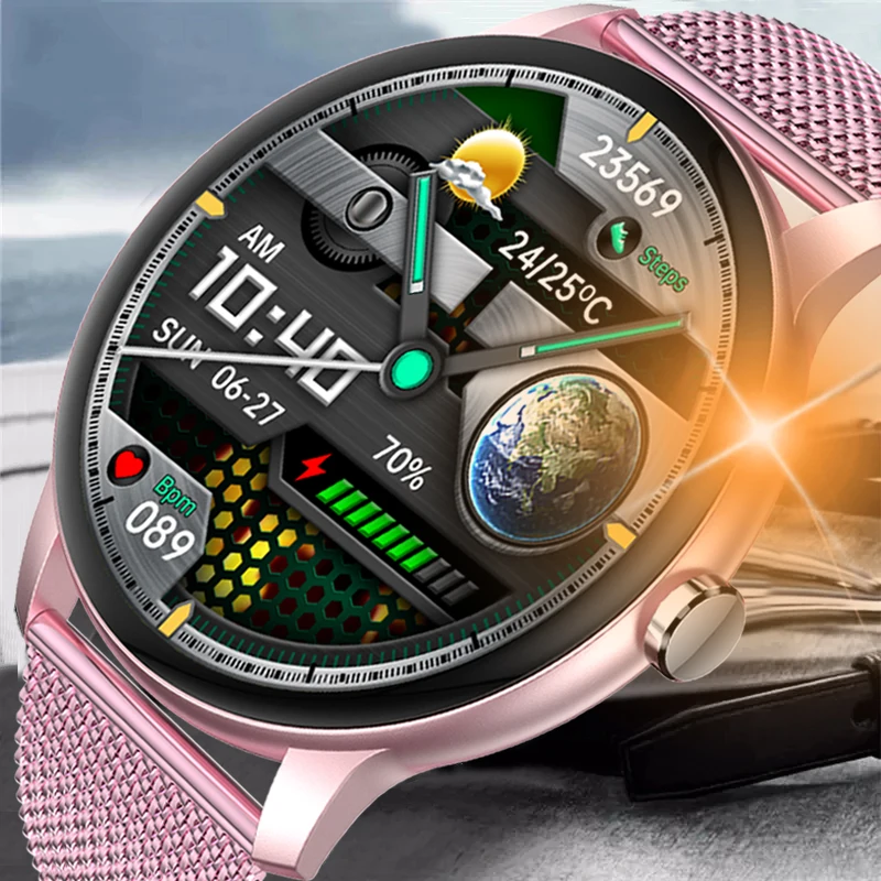 

GEJIAN Smart Watch Men Full Touch Screen Sport Fitness Watch IP67 Waterproof Bluetooth Call For Apple Android Smartwatch Women
