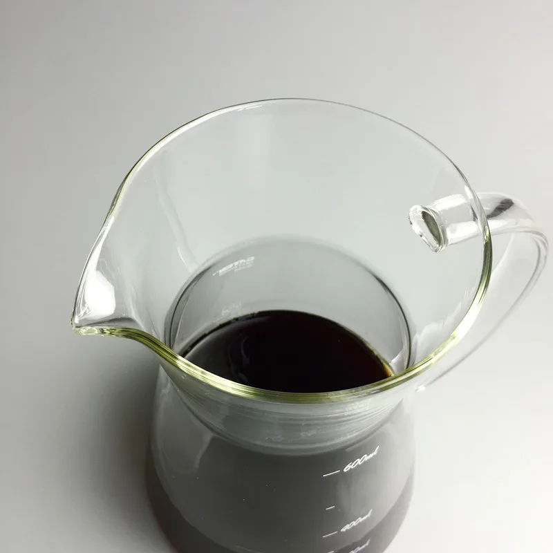 600 мл капельная Кофеварка стеклянный горшок и многоразовые металлические